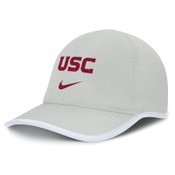 USC Trojans Nike Gray Dri-FIT Practice Featherweight Unstructured Adjustable Hat